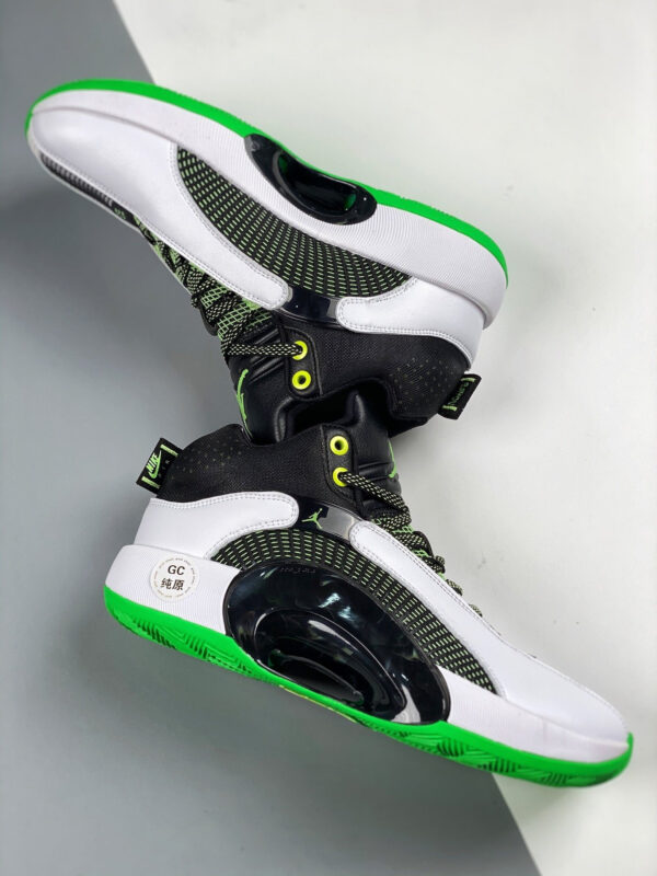 Air Jordan 35 White Black Green On Sale