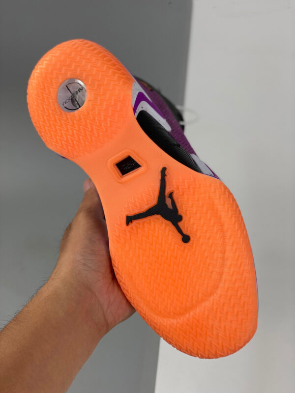 Air Jordan 36 First Light Black White-Bright Mango-Hyper Violet On Sale