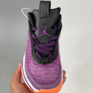 Air Jordan 36 First Light Black White-Bright Mango-Hyper Violet On Sale