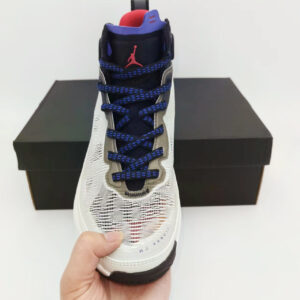 Air Jordan 37 Light Bone Fire Red-Black-Dark Concord On Sale