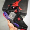 Air Jordan 4 NRG Raptors Black University Red-Court Purple For Sale