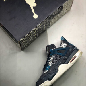 Air Jordan 4 SE Sashiko Deep Ocean Sail-Cement Grey-Fire Red For Sale