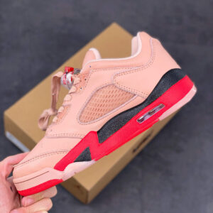 Air Jordan 5 Low Arctic Orange Siren Red-Black For Sale