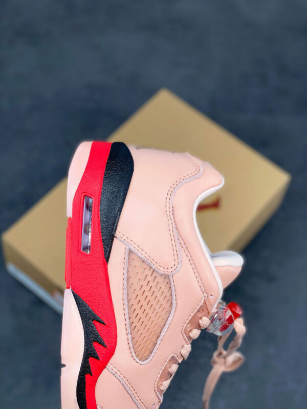 Air Jordan 5 Low Arctic Orange Siren Red-Black For Sale