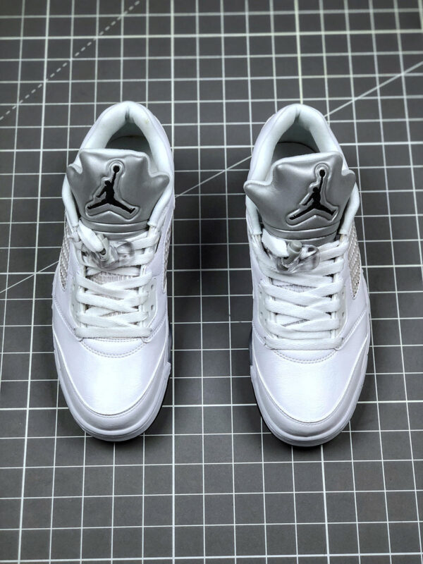 Air Jordan 5 Low White Black-Wolf Grey 819172-122 For Sale