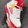 Air Jordan 5 White Pink Foam-Gym Red 440892-106 For Sale