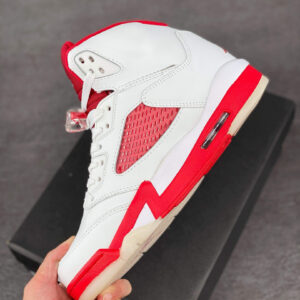 Air Jordan 5 White Pink Foam-Gym Red 440892-106 For Sale