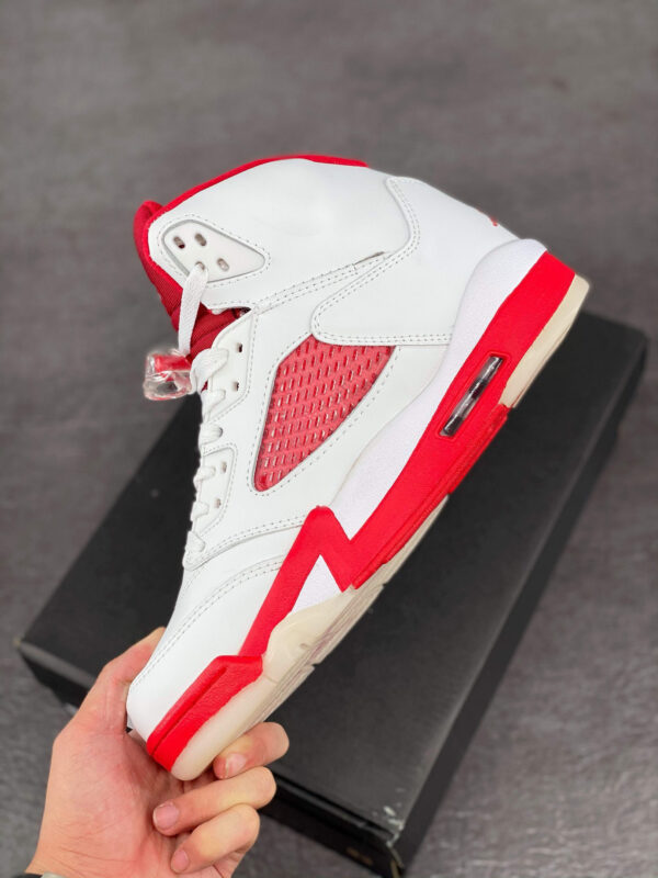 Air Jordan 5 White Pink Foam-Gym Red 440892-106 For Sale