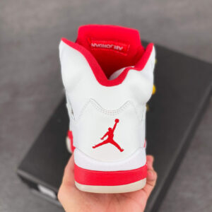 Air Jordan 5 White Pink Foam-Gym Red 440892-106 For Sale