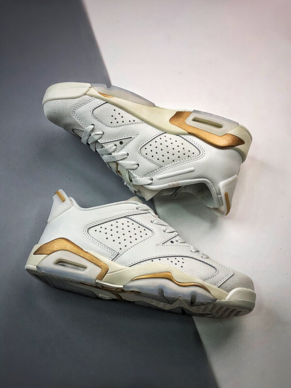 Air Jordan 6 Low CNY Spruce Aura Metallic Gold DH6928-073 For Sale