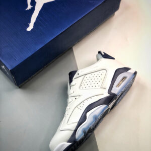 Air Jordan 6 Low White Midnight Navy For Sale