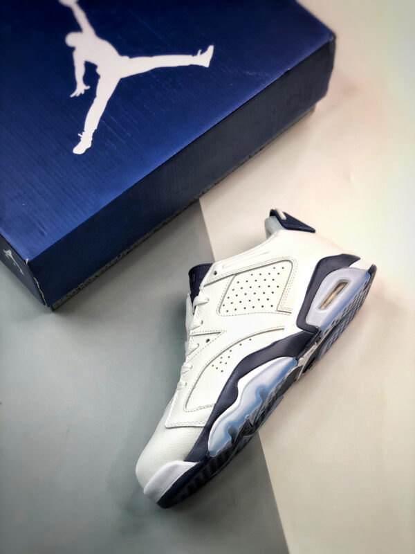 Air Jordan 6 Low White Midnight Navy For Sale