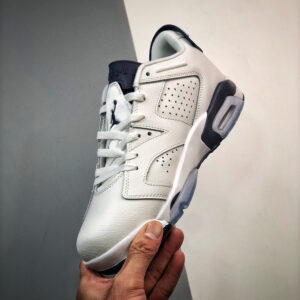 Air Jordan 6 Low White Midnight Navy For Sale