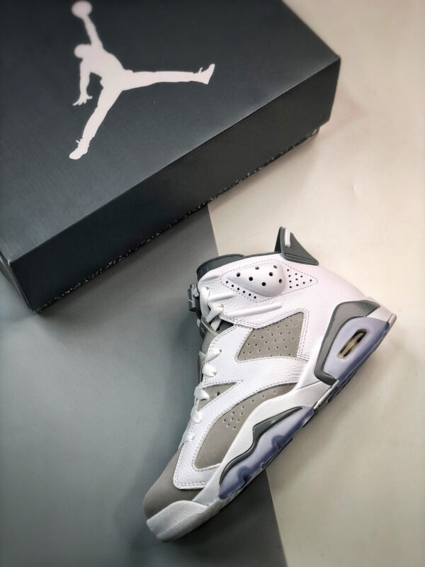 Air Jordan 6 White Medium Grey-Cool Grey CT8529-100 For Sale