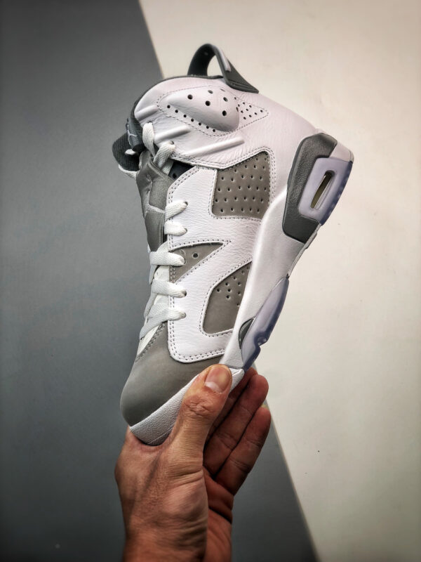 Air Jordan 6 White Medium Grey-Cool Grey CT8529-100 For Sale