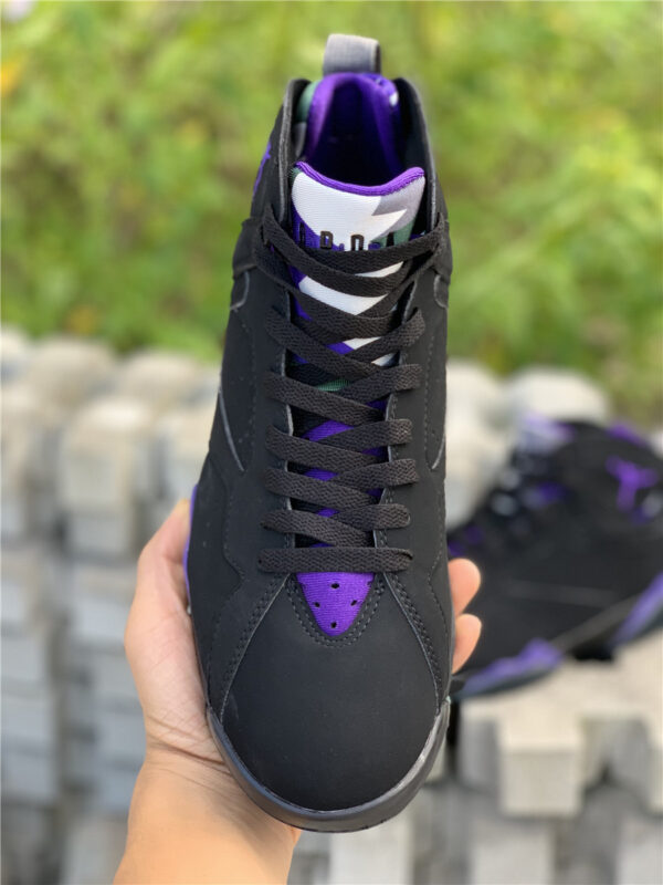 Air Jordan 7 Ray Allen  Black Fierce Purple 304775-053 For Sale