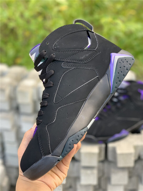 Air Jordan 7 Ray Allen  Black Fierce Purple 304775-053 For Sale