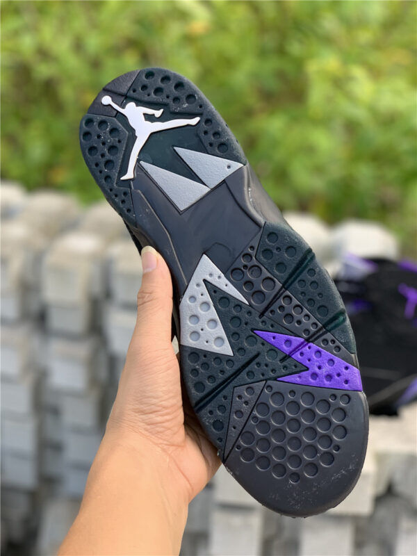 Air Jordan 7 Ray Allen  Black Fierce Purple 304775-053 For Sale