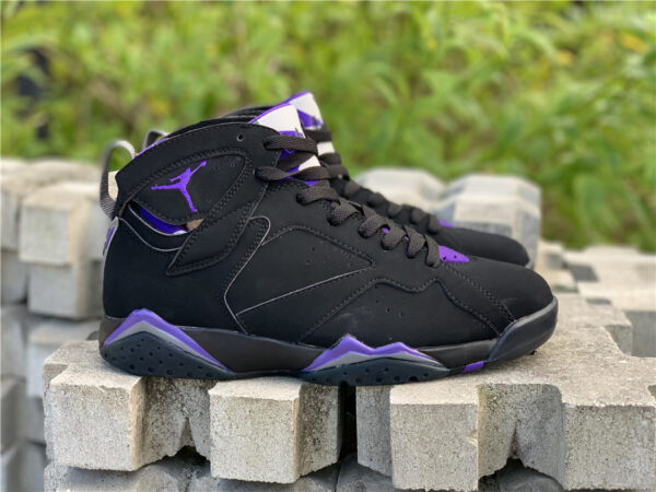 Air Jordan 7 Ray Allen  Black Fierce Purple 304775-053 For Sale