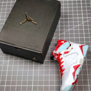 Air Jordan 7 GS White Topaz Mist-Ember Glow-Gym Red On Sale