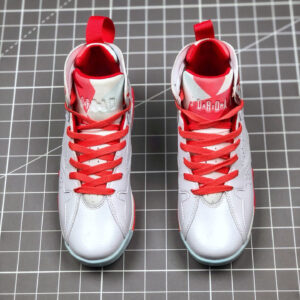 Air Jordan 7 GS White Topaz Mist-Ember Glow-Gym Red On Sale