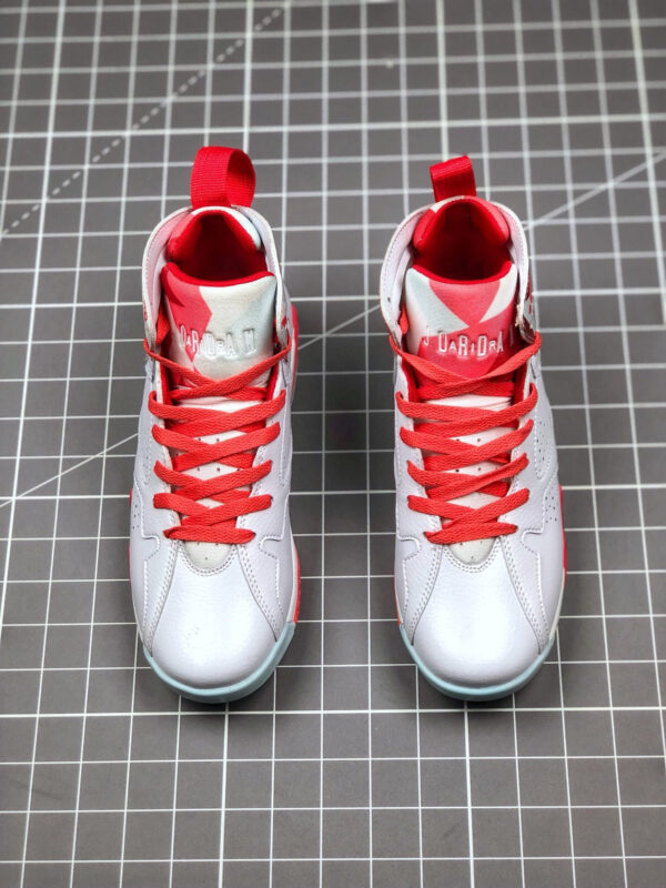 Air Jordan 7 GS White Topaz Mist-Ember Glow-Gym Red On Sale