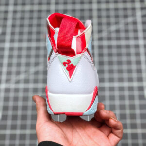 Air Jordan 7 GS White Topaz Mist-Ember Glow-Gym Red On Sale