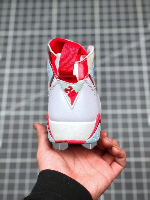 Air Jordan 7 GS White Topaz Mist-Ember Glow-Gym Red On Sale