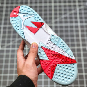 Air Jordan 7 GS White Topaz Mist-Ember Glow-Gym Red On Sale