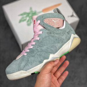 Air Jordan 7 SE Hare 2.0 Neutral Grey White-Pink Foam For Sale