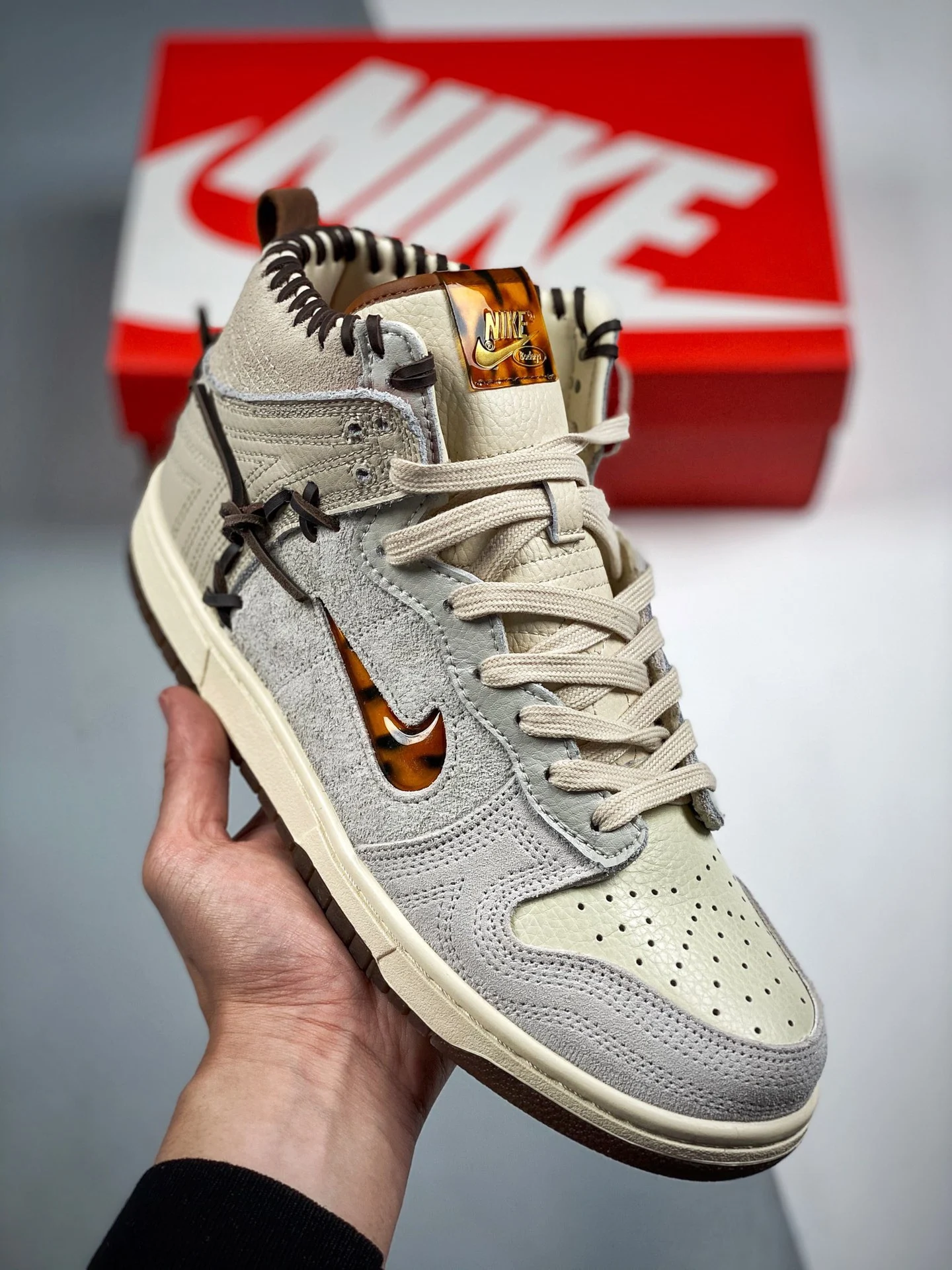 Bodega x Nike Dunk High Legend Sail Birch-Rustic-Multi-Color For Sale