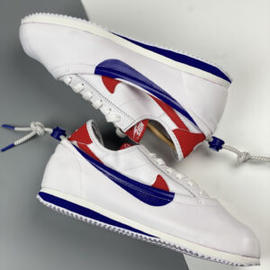 Clot x Nike Cortez White Game Royal-University Red DZ3239-100 For Sale