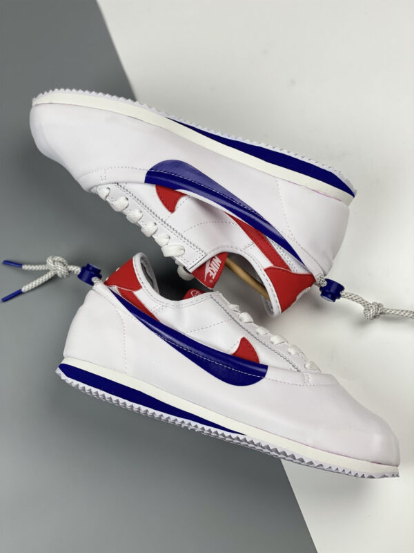 Clot x Nike Cortez White Game Royal-University Red DZ3239-100 For Sale