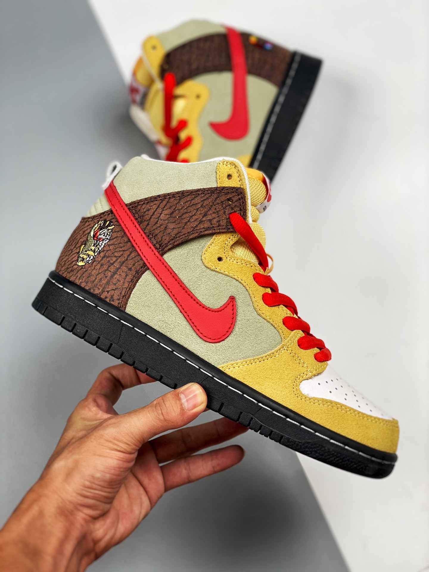 Color Skates x Nike SB Dunk High Kebab And Destroy For Sale