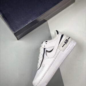 Custom Nike Air Force 1 Shadow White Black For Sale