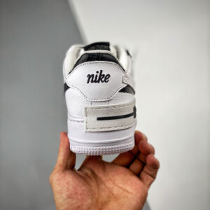 Custom Nike Air Force 1 Shadow White Black For Sale