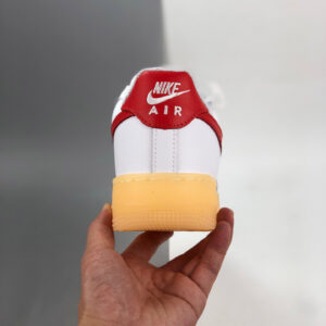 Custom Nike Air Force 1 White Red For Sale