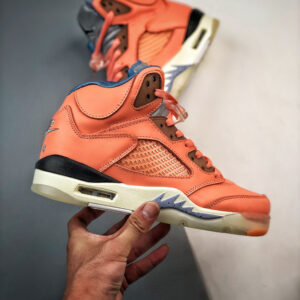 DJ Khaled x Air Jordan 5 Crimson Bliss Sail Leche Blue DV4982-641 For Sale