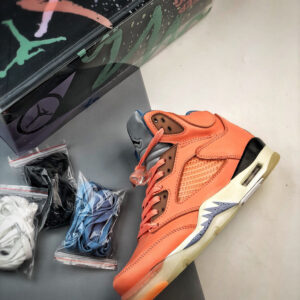 DJ Khaled x Air Jordan 5 Crimson Bliss Sail Leche Blue DV4982-641 For Sale