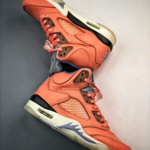 DJ Khaled x Air Jordan 5 Crimson Bliss Sail Leche Blue DV4982-641 For Sale