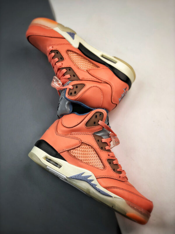 DJ Khaled x Air Jordan 5 Crimson Bliss Sail Leche Blue DV4982-641 For Sale