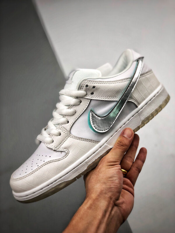 Diamond x Nike SB Dunk Low White For Sale