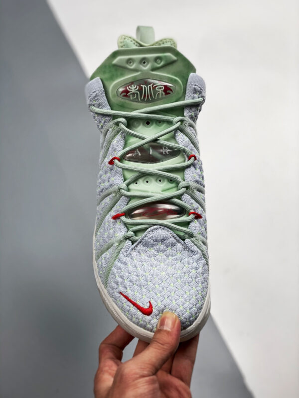 Glow in the dark x Nike LeBron 18 Empire Jade DB7644-002 For Sale