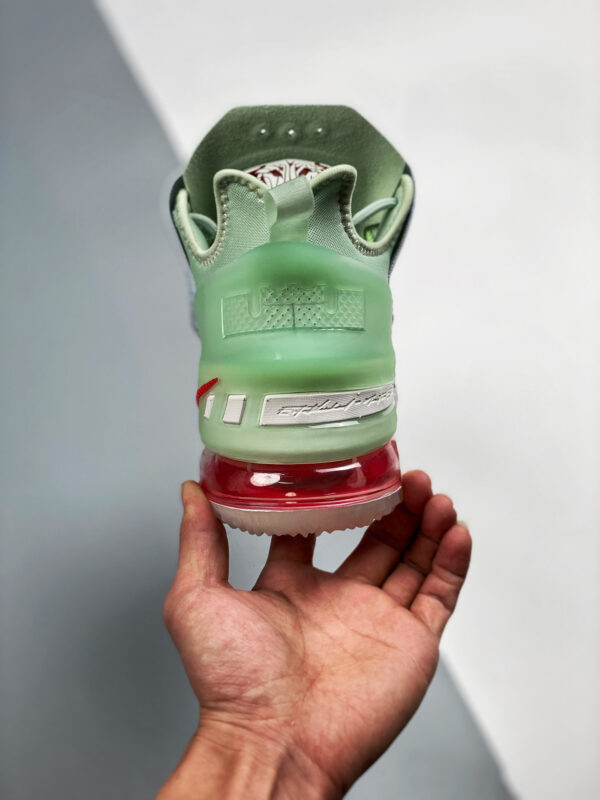 Glow in the dark x Nike LeBron 18 Empire Jade DB7644-002 For Sale