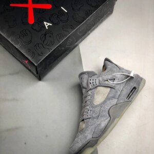 KAWS x Air Jordan 4 Cool Grey White 930155-003 For Sale