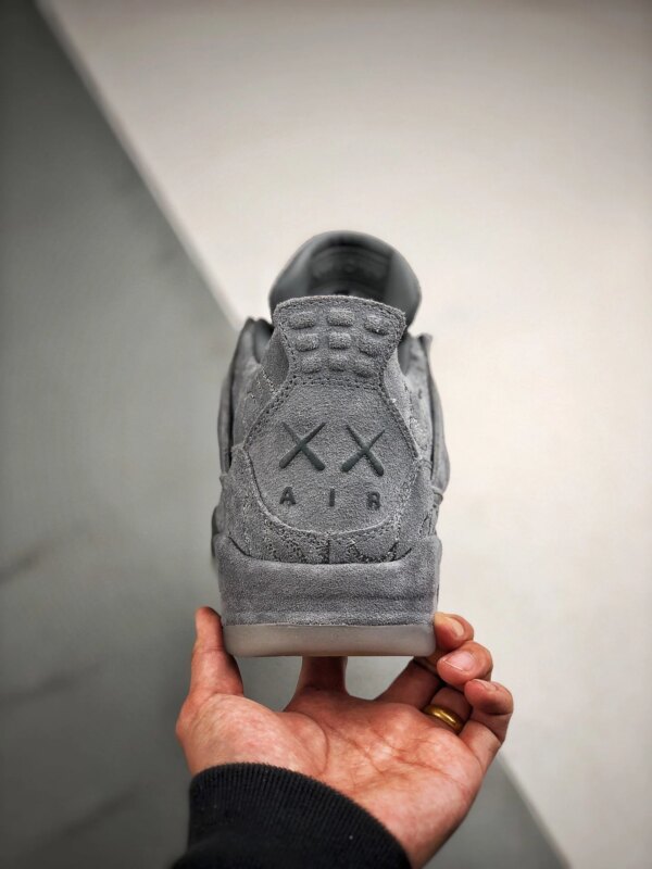 KAWS x Air Jordan 4 Cool Grey White 930155-003 For Sale