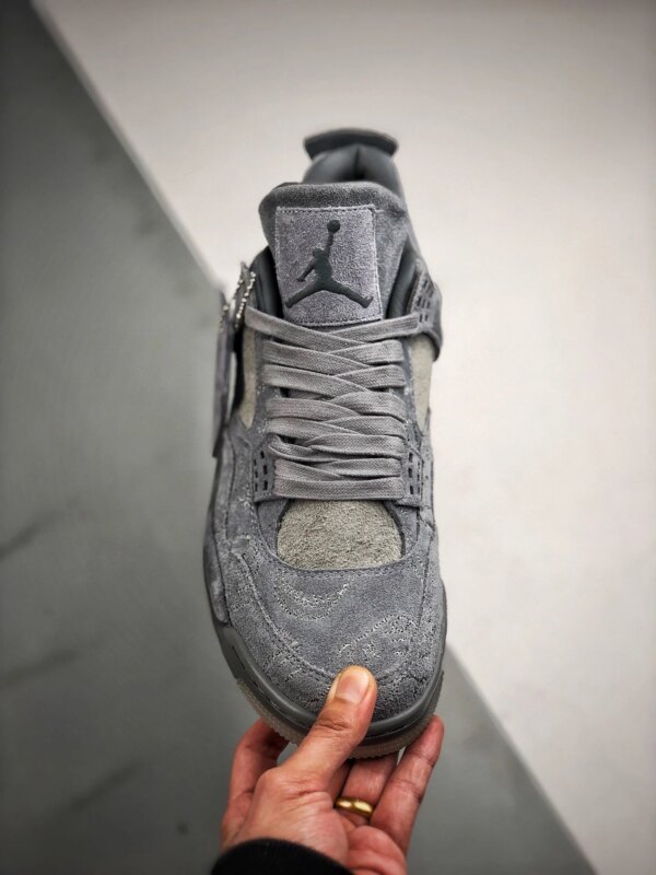 KAWS x Air Jordan 4 Cool Grey White 930155-003 For Sale