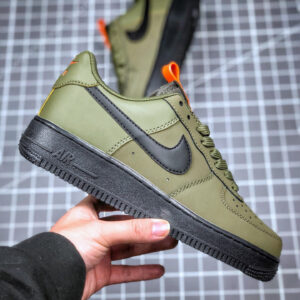 Nike Air Force 1 07 Khaki Black BQ4326-200 For Sale