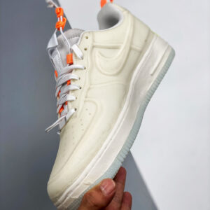 Nike Air Force 1 Experimental White Sail Atomic Orange Black For Sale