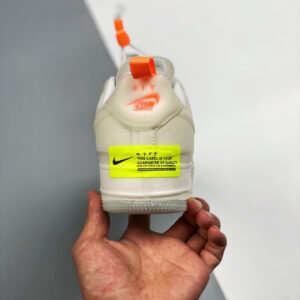 Nike Air Force 1 Experimental White Sail Atomic Orange Black For Sale